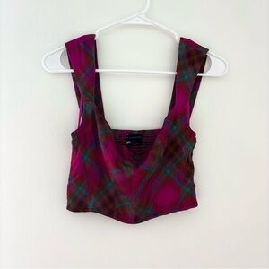 Urban Outfitters Plaid Top